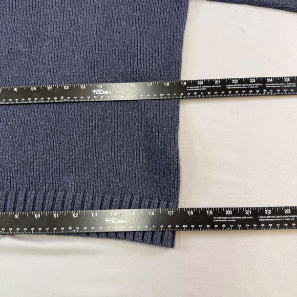 Abercrombie & Fitch Mens Muscle Fit Ribbed Crewneck Sweater Charcoal Gray Large - Picture 10 of 15